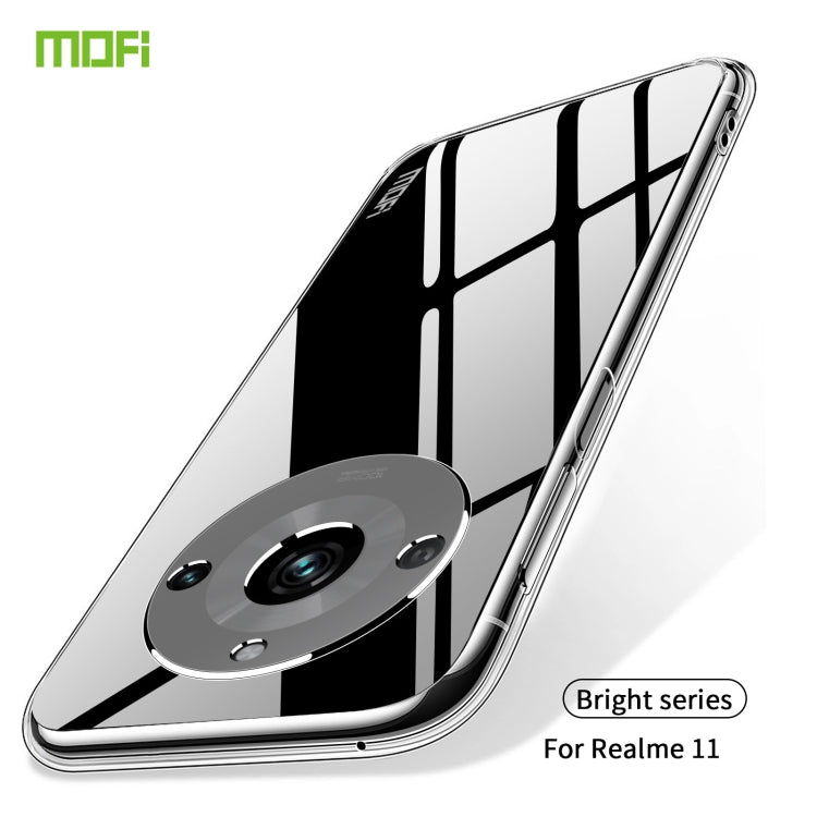 เคสโทรศัพท์ TPU บางเฉียบ MOFI Ming Series, For Realme 11, For Realme 11 Pro/ 11 Pro+