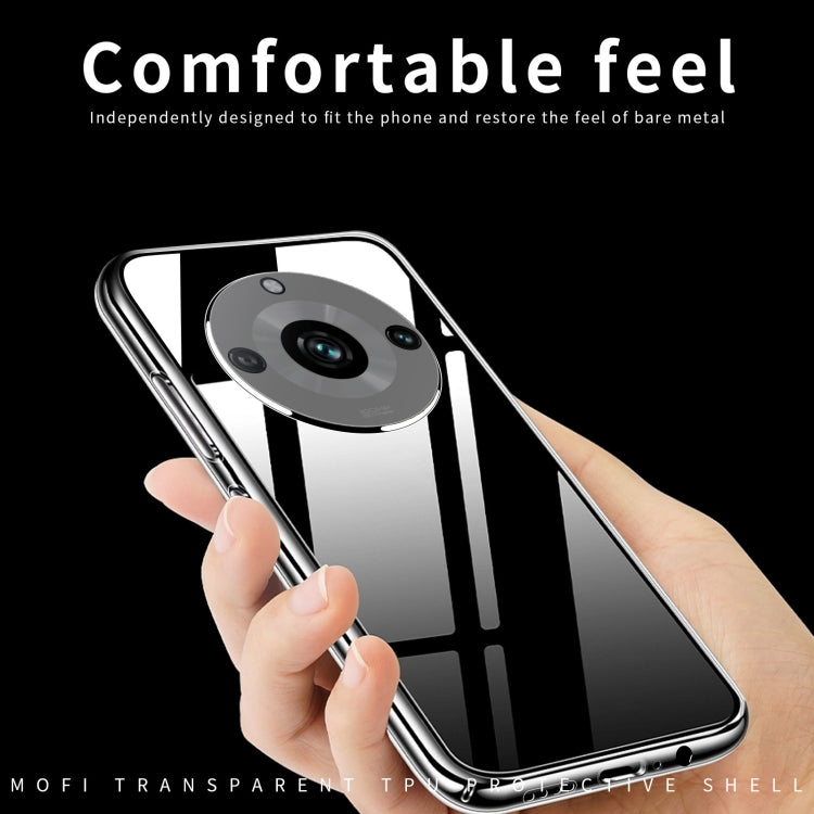 เคสโทรศัพท์ TPU บางเฉียบ MOFI Ming Series, For Realme 11, For Realme 11 Pro/ 11 Pro+