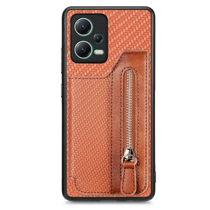 เคสโทรศัพท์กระเป๋าสตางค์ซิปพลิกแนวนอนคาร์บอนไฟเบอร์, For Redmi 15C 5G / 4G Glodal 171mm, For Xiaomi 15T, For Redmi K80 Pro / Poco F7 Ultra, For Redmi K80 / Poco F7 Pro, For Redmi Turbo 4, For Xiaomi Poco X7 Pro, For Redmi Note 12 5G                    ...