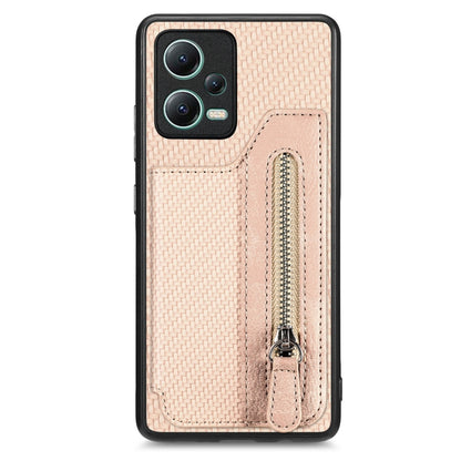เคสโทรศัพท์กระเป๋าสตางค์ซิปพลิกแนวนอนคาร์บอนไฟเบอร์, For Redmi 15C 5G / 4G Glodal 171mm, For Xiaomi 15T, For Redmi K80 Pro / Poco F7 Ultra, For Redmi K80 / Poco F7 Pro, For Redmi Turbo 4, For Xiaomi Poco X7 Pro, For Redmi Note 12 5G                    ...
