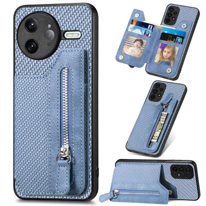 เคสโทรศัพท์กระเป๋าสตางค์ซิปพลิกแนวนอนคาร์บอนไฟเบอร์, For Redmi 15C 5G / 4G Glodal 171mm, For Xiaomi 15T, For Redmi K80 Pro / Poco F7 Ultra, For Redmi K80 / Poco F7 Pro, For Redmi Turbo 4, For Xiaomi Poco X7 Pro, For Redmi Note 12 5G                    ...