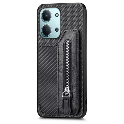 เคสโทรศัพท์กระเป๋าสตางค์ซิปพลิกแนวนอนคาร์บอนไฟเบอร์, For Redmi 15C 5G / 4G Glodal 171mm, For Xiaomi 15T, For Redmi K80 Pro / Poco F7 Ultra, For Redmi K80 / Poco F7 Pro, For Redmi Turbo 4, For Xiaomi Poco X7 Pro, For Redmi Note 12 5G                    ...
