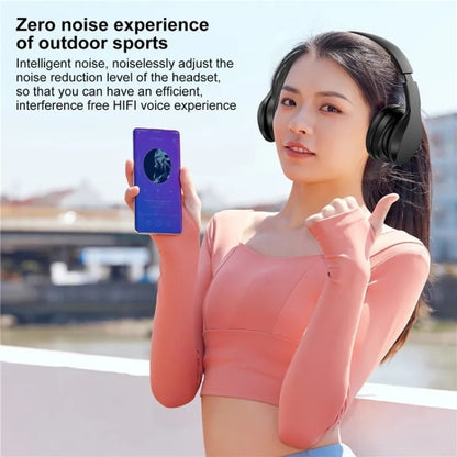 OY712 สำหรับชุดหูฟังโทรศัพท์มือถือคอมพิวเตอร์เสียงเบสสำหรับเล่นเกมตัดเสียงรบกวนหูฟังไร้สายบลูทูธ