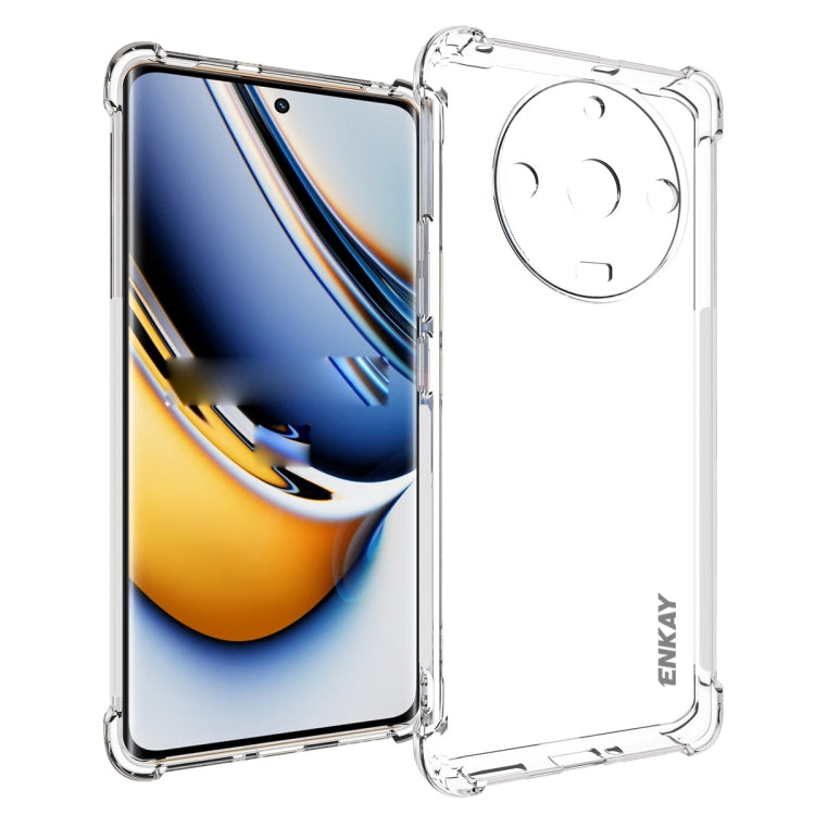 ENKAY Hat-Prince เคสโทรศัพท์กันกระแทก TPU ใส, For Realme 16 Pro+ 5G Global, For Realme 16 Pro 5G Global, For Realme C85 Pro 4G Global, For Realme 15 Pro 5G Global, For Realme 15 5G Global, For Realme 14 Pro 5G, For Realme 14X 5G Global                 ...
