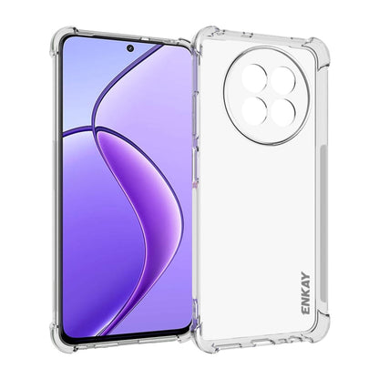 ENKAY Hat-Prince เคสโทรศัพท์กันกระแทก TPU ใส, For Realme 16 Pro+ 5G Global, For Realme 16 Pro 5G Global, For Realme C85 Pro 4G Global, For Realme 15 Pro 5G Global, For Realme 15 5G Global, For Realme 14 Pro 5G, For Realme 14X 5G Global                 ...