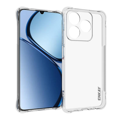 ENKAY Hat-Prince เคสโทรศัพท์กันกระแทก TPU ใส, For Realme 16 Pro+ 5G Global, For Realme 16 Pro 5G Global, For Realme C85 Pro 4G Global, For Realme 15 Pro 5G Global, For Realme 15 5G Global, For Realme 14 Pro 5G, For Realme 14X 5G Global                 ...