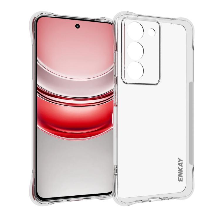 ENKAY Hat-Prince เคสโทรศัพท์กันกระแทก TPU ใส, For Realme 16 Pro+ 5G Global, For Realme 16 Pro 5G Global, For Realme C85 Pro 4G Global, For Realme 15 Pro 5G Global, For Realme 15 5G Global, For Realme 14 Pro 5G, For Realme 14X 5G Global                 ...