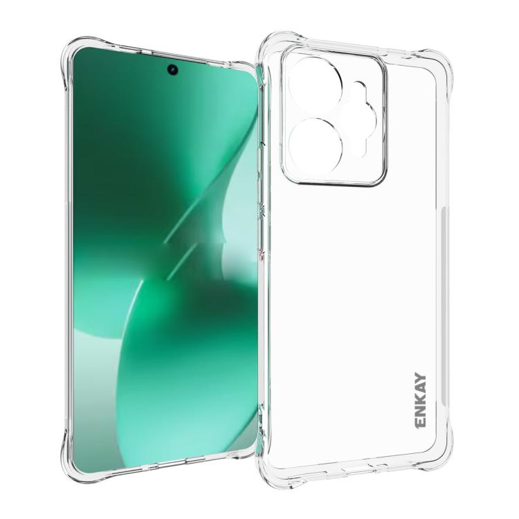 ENKAY Hat-Prince เคสโทรศัพท์กันกระแทก TPU ใส, For Realme 16 Pro+ 5G Global, For Realme 16 Pro 5G Global, For Realme C85 Pro 4G Global, For Realme 15 Pro 5G Global, For Realme 15 5G Global, For Realme 14 Pro 5G, For Realme 14X 5G Global                 ...