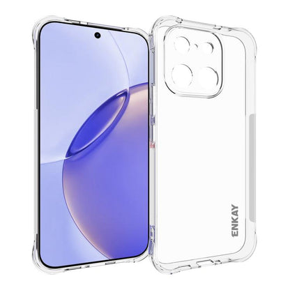 ENKAY Hat-Prince เคสโทรศัพท์กันกระแทก TPU ใส, For Realme 16 Pro+ 5G Global, For Realme 16 Pro 5G Global, For Realme C85 Pro 4G Global, For Realme 15 Pro 5G Global, For Realme 15 5G Global, For Realme 14 Pro 5G, For Realme 14X 5G Global                 ...