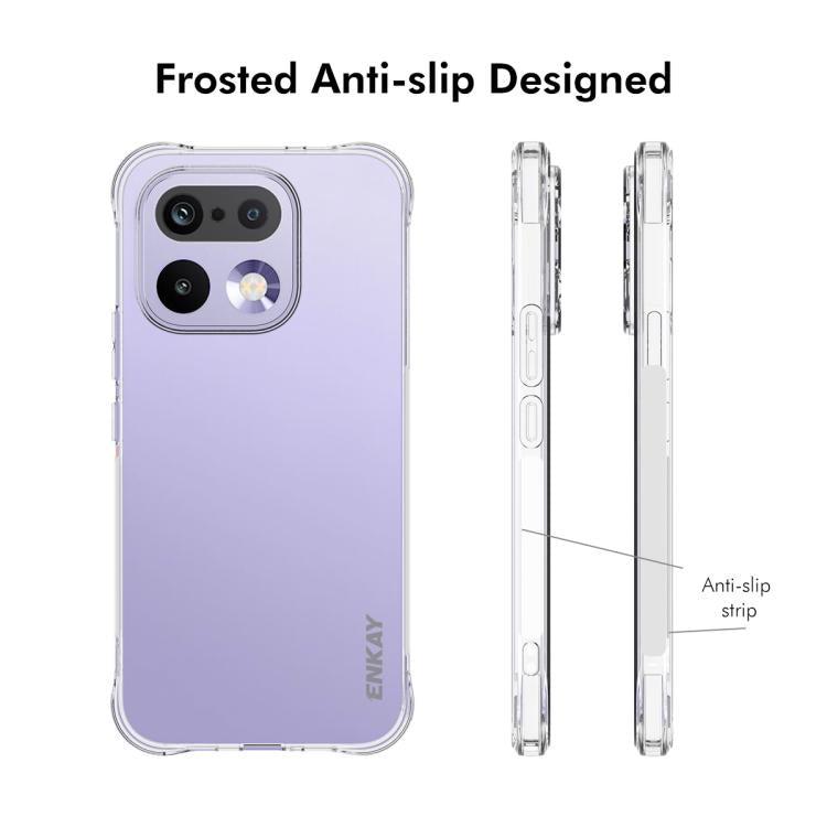 ENKAY Hat-Prince เคสโทรศัพท์กันกระแทก TPU ใส, For Realme 16 Pro+ 5G Global, For Realme 16 Pro 5G Global, For Realme C85 Pro 4G Global, For Realme 15 Pro 5G Global, For Realme 15 5G Global, For Realme 14 Pro 5G, For Realme 14X 5G Global                 ...