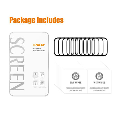10 ชิ้น ENKAY 3D Full Coverage Soft PC Edge + ฟิล์มป้องกันหน้าจอ PMMA HD, For Redmi Watch 6, For Xiaomi Watch S4 41mm, For Redmi Watch Move, For Xiaomi Smart Band 10, For Redmi Band 3, For Xiaomi Smart Band 9 Active, For Xiaomi Watch S4                ...