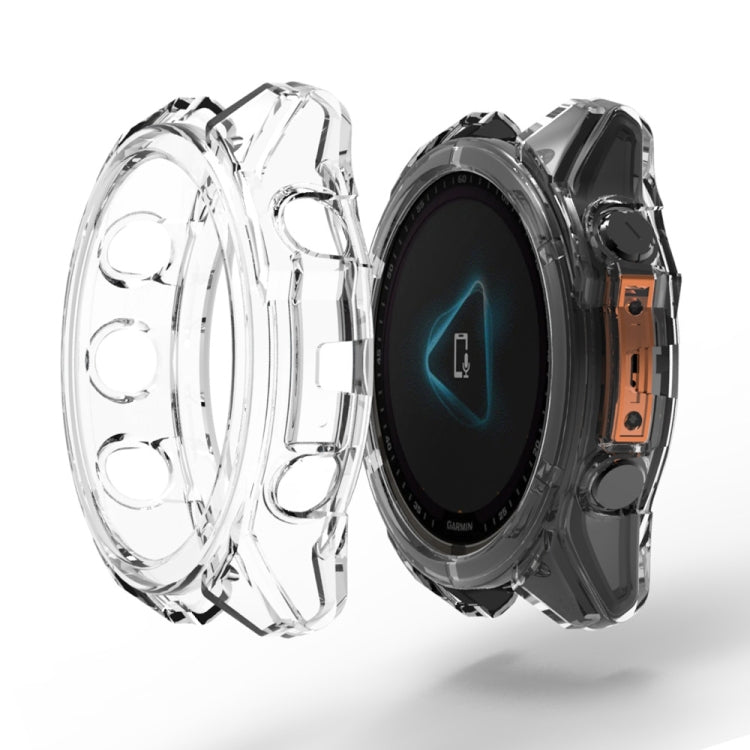 ENKAY Hat-Prince กรอบ TPU โปร่งใสป้องกันการตกกระแทก, For Garmin Fenix 8 AMOLED 43mm, For Garmin Forerunner 965, For Garmin Forerunner 265S, For Garmin Forerunner 265, For Garmin Fenix 8 AMOLED / MIP 51mm, For Garmin Fenix 8 AMOLED / MIP 47mm