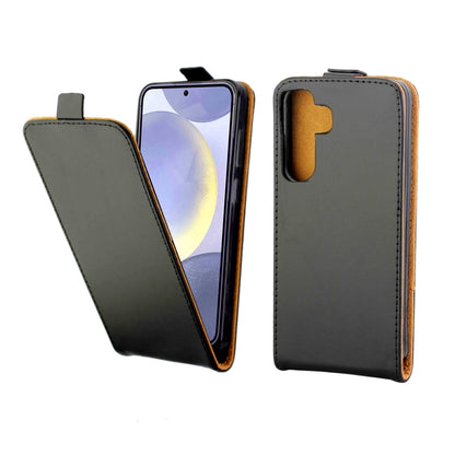 เคสโทรศัพท์หนังพลิกแนวตั้งพร้อมช่องเสียบการ์ด, For Samsung Galaxy A36 / A56 5G, For Samsung Galaxy A26 5G, For Samsung Galaxy S25 5G, For Samsung Galaxy S25+ 5G, For Samsung Galaxy S25 Ultra 5G, For Samsung Galaxy A16 5G, For Samsung Galaxy A06 4G     ...