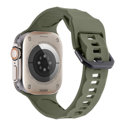 สายนาฬิกาซิลิโคน Ripple Sports, For Apple Watch 5 44mm, For Apple Watch 4 44mm, For Apple Watch 3 42mm