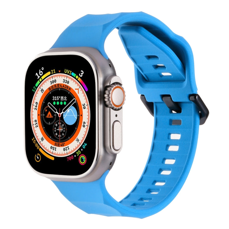 สายนาฬิกาซิลิโคน Ripple Sports, For Apple Watch 5 44mm, For Apple Watch 4 44mm, For Apple Watch 3 42mm
