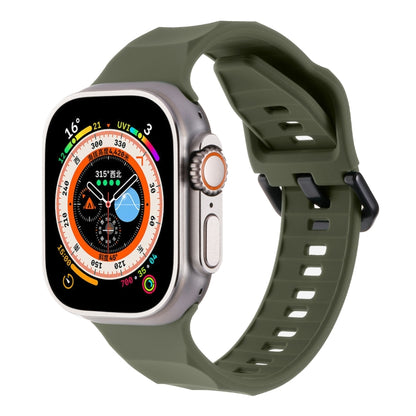 สายนาฬิกาซิลิโคน Ripple Sports, For Apple Watch 5 44mm, For Apple Watch 4 44mm, For Apple Watch 3 42mm