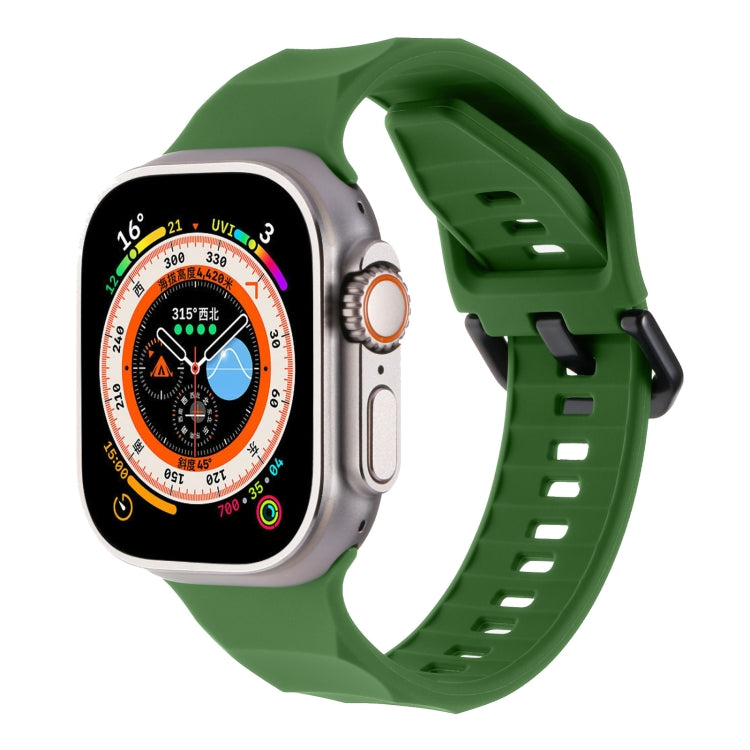 สายนาฬิกาซิลิโคน Ripple Sports, For Apple Watch 5 44mm, For Apple Watch 4 44mm, For Apple Watch 3 42mm