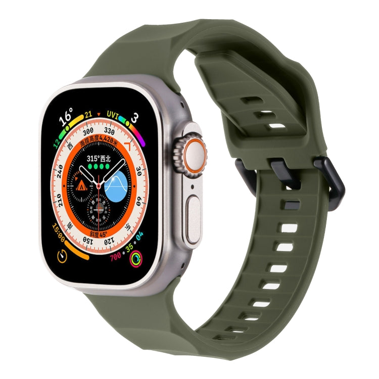 สายนาฬิกาซิลิโคน Ripple Sports, For Apple Watch 5 44mm, For Apple Watch 4 44mm, For Apple Watch 3 42mm