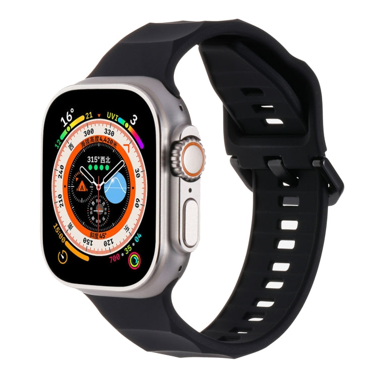 สายนาฬิกาซิลิโคน Ripple Sports, For Apple Watch 5 44mm, For Apple Watch 4 44mm, For Apple Watch 3 42mm