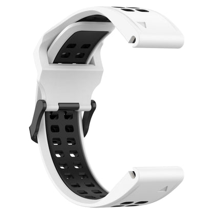 สายนาฬิกาซิลิโคนหัวกลับสองสี 26 มม, For Garmin Fenix 5X Plus, For Garmin Fenix 6X, For Garmin D2 Delta PX