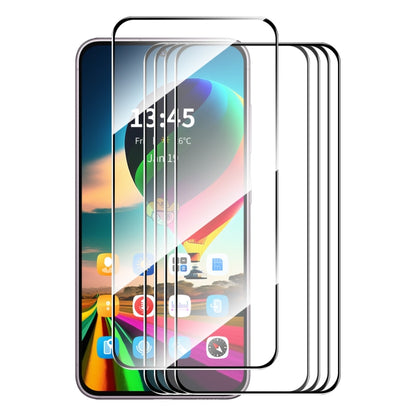 5 ชิ้น ENKAY Hat-Prince Full Glue ฟิล์มกระจกนิรภัยอะลูมิเนียม-ซิลิกอนสูง, For Redmi Note 15 Pro 5G Global 163.6mm, For Redmi 15C Global 171.5mm / Poco C85, For Redmi 13X, For Redmi Note 14S 4G, For Redmi Turbo 4, For Xiaomi Poco X7 Pro                 ...