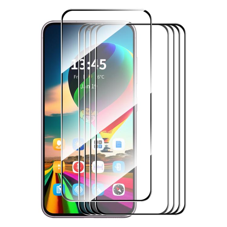 5 ชิ้น ENKAY Hat-Prince Full Glue ฟิล์มกระจกนิรภัยอะลูมิเนียม-ซิลิกอนสูง, For Redmi Note 15 Pro 5G Global 163.6mm, For Redmi 15C Global 171.5mm / Poco C85, For Redmi 13X, For Redmi Note 14S 4G, For Redmi Turbo 4, For Xiaomi Poco X7 Pro                 ...
