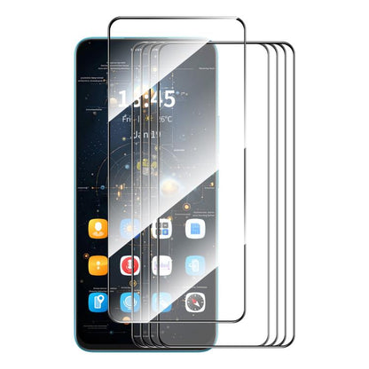 5 ชิ้น ENKAY Hat-Prince Full Glue ฟิล์มกระจกนิรภัยอะลูมิเนียม-ซิลิกอนสูง, For Redmi Note 15 Pro 5G Global 163.6mm, For Redmi 15C Global 171.5mm / Poco C85, For Redmi 13X, For Redmi Note 14S 4G, For Redmi Turbo 4, For Xiaomi Poco X7 Pro                 ...