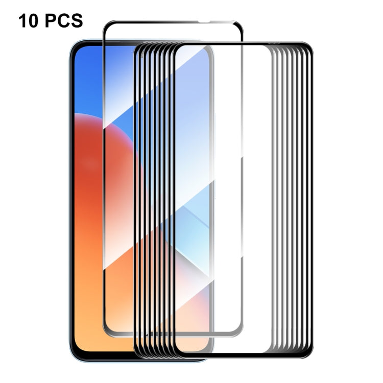 10 ชิ้น ENKAY Hat-Prince Full Glue ฟิล์มกระจกนิรภัยอะลูมิเนียม-ซิลิกอนสูง, For Redmi Note 15 Pro 5G Global 163.6mm, For Redmi 15C Global 171mm / Poco C85, For Redmi 13X, For Redmi Note 14S 4G, For Redmi Turbo 4, For Xiaomi Poco X7 Pro                  ...