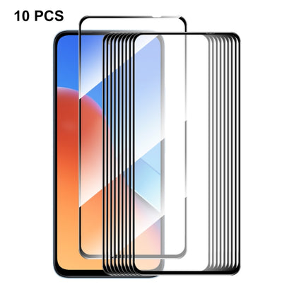 10 ชิ้น ENKAY Hat-Prince Full Glue ฟิล์มกระจกนิรภัยอะลูมิเนียม-ซิลิกอนสูง, For Redmi Note 15 Pro 5G Global 163.6mm, For Redmi 15C Global 171mm / Poco C85, For Redmi 13X, For Redmi Note 14S 4G, For Redmi Turbo 4, For Xiaomi Poco X7 Pro                  ...