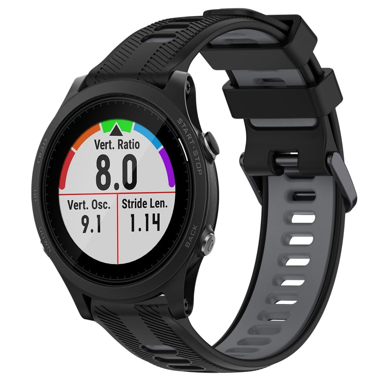 สายนาฬิกาซิลิโคนสองสีแบบสปอร์ต, For Garmin EPIX Pro 47mm, For Garmin Fenix 7 Pro, For Garmin Approach S60, For Garmin Forerunner 935