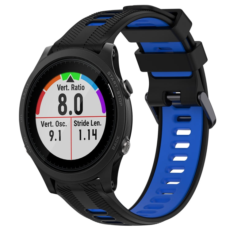สายนาฬิกาซิลิโคนสองสีแบบสปอร์ต, For Garmin EPIX Pro 47mm, For Garmin Fenix 7 Pro, For Garmin Approach S60, For Garmin Forerunner 935