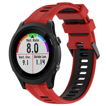 สายนาฬิกาซิลิโคนสองสีแบบสปอร์ต, For Garmin EPIX Pro 47mm, For Garmin Fenix 7 Pro, For Garmin Approach S60, For Garmin Forerunner 935