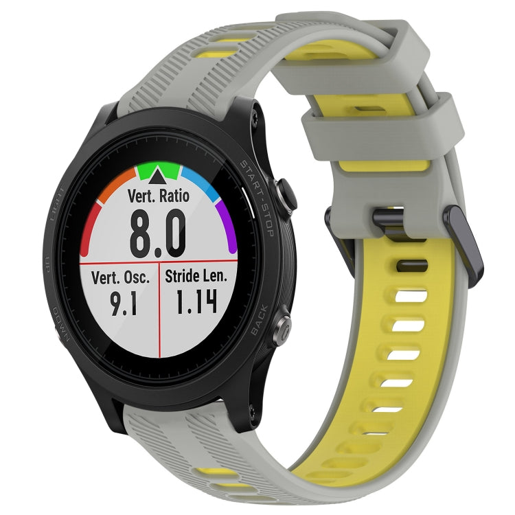 สายนาฬิกาซิลิโคนสองสีแบบสปอร์ต, For Garmin EPIX Pro 47mm, For Garmin Fenix 7 Pro, For Garmin Approach S60, For Garmin Forerunner 935