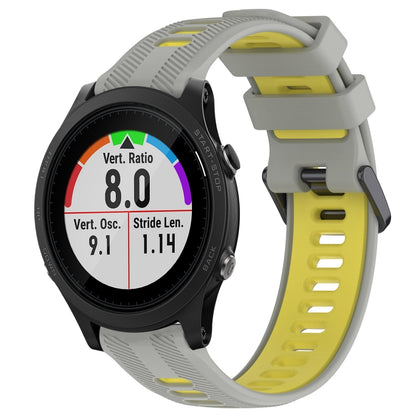 สายนาฬิกาซิลิโคนสองสีแบบสปอร์ต, For Garmin EPIX Pro 47mm, For Garmin Fenix 7 Pro, For Garmin Approach S60, For Garmin Forerunner 935