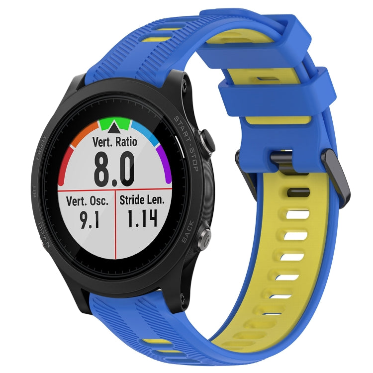 สายนาฬิกาซิลิโคนสองสีแบบสปอร์ต, For Garmin EPIX Pro 47mm, For Garmin Fenix 7 Pro, For Garmin Approach S60, For Garmin Forerunner 935
