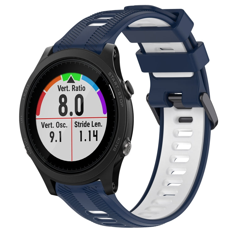 สายนาฬิกาซิลิโคนสองสีแบบสปอร์ต, For Garmin EPIX Pro 47mm, For Garmin Fenix 7 Pro, For Garmin Approach S60, For Garmin Forerunner 935