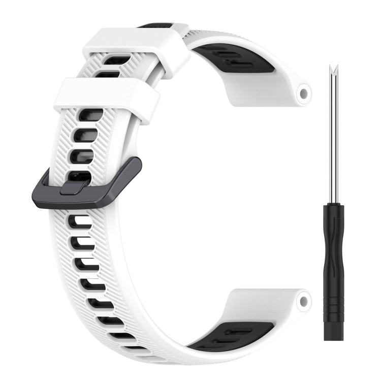 สายนาฬิกาซิลิโคนสองสีแบบสปอร์ต, For Garmin Approach S62, For Garmin Fenix 6 Pro, For Garmin Fenix 5, For Garmin Fenix 5 Plus