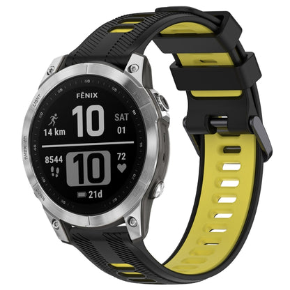 สายนาฬิกาซิลิโคนสองสีแบบสปอร์ต, For Garmin Descent G1, For Garmin Fenix 7, For Garmin Instinct 2 Solar, For Garmin Instinct 2