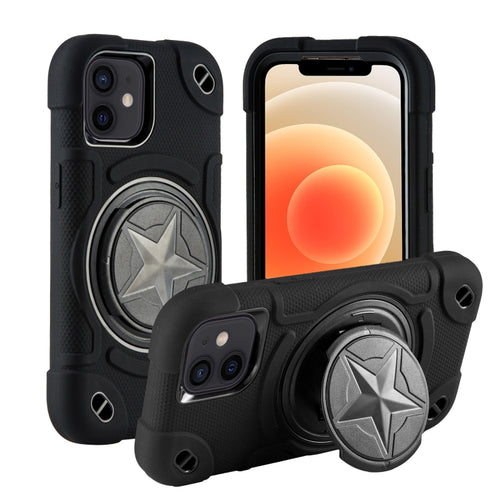 เคสโทรศัพท์ซิลิโคนไฮบริด Shield PC, For iPhone 12, For iPhone 12 Pro Max, For iPhone 12 Pro