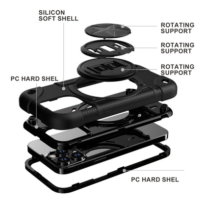 เคสโทรศัพท์ซิลิโคนไฮบริด Shield PC, For iPhone 12, For iPhone 12 Pro Max, For iPhone 12 Pro