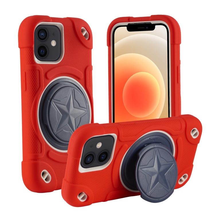 เคสโทรศัพท์ซิลิโคนไฮบริด Shield PC, For iPhone 12, For iPhone 12 Pro Max, For iPhone 12 Pro