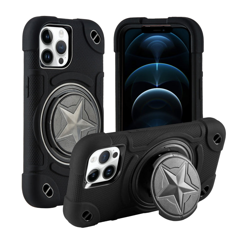 เคสโทรศัพท์ซิลิโคนไฮบริด Shield PC, For iPhone 12, For iPhone 12 Pro Max, For iPhone 12 Pro