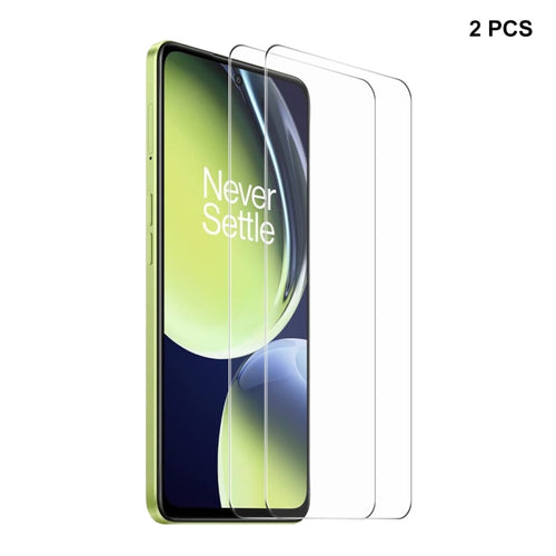 2 ชิ้น ENKAY 0.26mm 9H 2.5D ฟิล์มกระจกนิรภัยอะลูมิเนียม-ซิลิกอนสูง, For OnePlus Nord CE 3 Lite, For OnePlus Nord CE3, For OnePlus Nord 3 / Nord N300