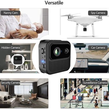 R9 โทรศัพท์มือถือพกพาระยะไกลเว็บแคมบ้านไร้สาย WiFi กล้อง HD Night Vision Monitor กล้อง, R9