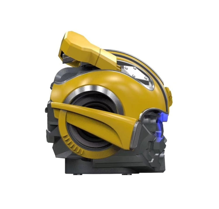 ลำโพงบลูทูธ 5.0, ลำโพงการ์ตูน Bumblebee, รองรับ TF, ฟังก์ชั่น FM, วัสดุโลหะ