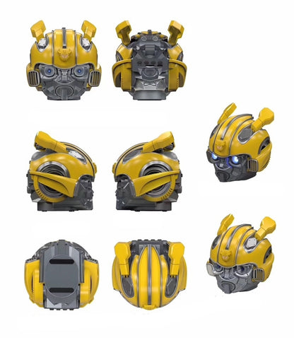 ลำโพงบลูทูธ 5.0, ลำโพงการ์ตูน Bumblebee, รองรับ TF, ฟังก์ชั่น FM, วัสดุโลหะ