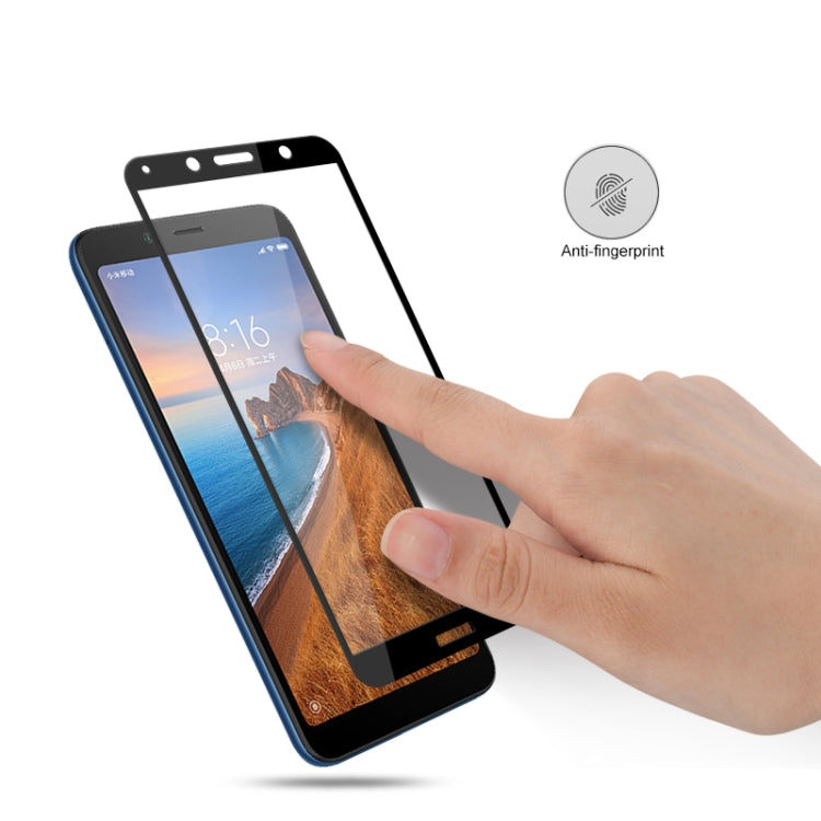 2pcs mocolo 0.33mm 9H 2.5D ผ้าไหมพิมพ์ฟิล์มกระจกนิรภัยสำหรับ Xiaomi Redmi 7A, For Xiaomi Redmi 7A(2pcs)