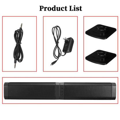 BKS-33 5.0 TV Home Wireless Soundbar, รองรับ TF, ถอดและต่อได้, เอฟเฟกต์สเตอริโอ 3D