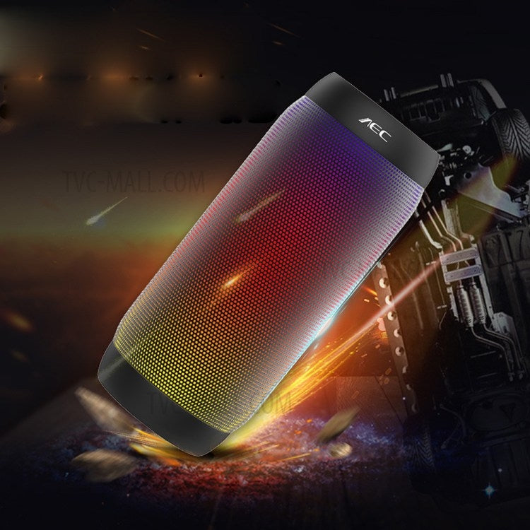 BQ615 PRO ลำโพงไฮไฟสเตอริโอไร้สาย LED หลากสีสัน รวมบลูทูธ + เครื่องเล่นการ์ด TF + วิทยุ FM + AUX + NFC, BQ615 PRO