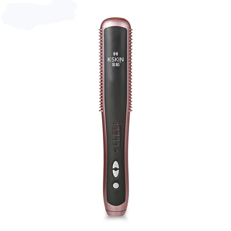 K-SKIN KD388Aไฟฟ้าเซรามิคผมStraightenerหวีเครื่องทำความร้อนPTC Hair Careจัดแต่งทรงผมหวีนวดอัตโนมัติStraightening Irons